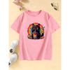 T-shirt Roblox Moda Estiva Top a Manica Corta T-shirt Ragazzi e Ragazze Top Estivi Gioco Streetwear Magliette Bianche per Bambini