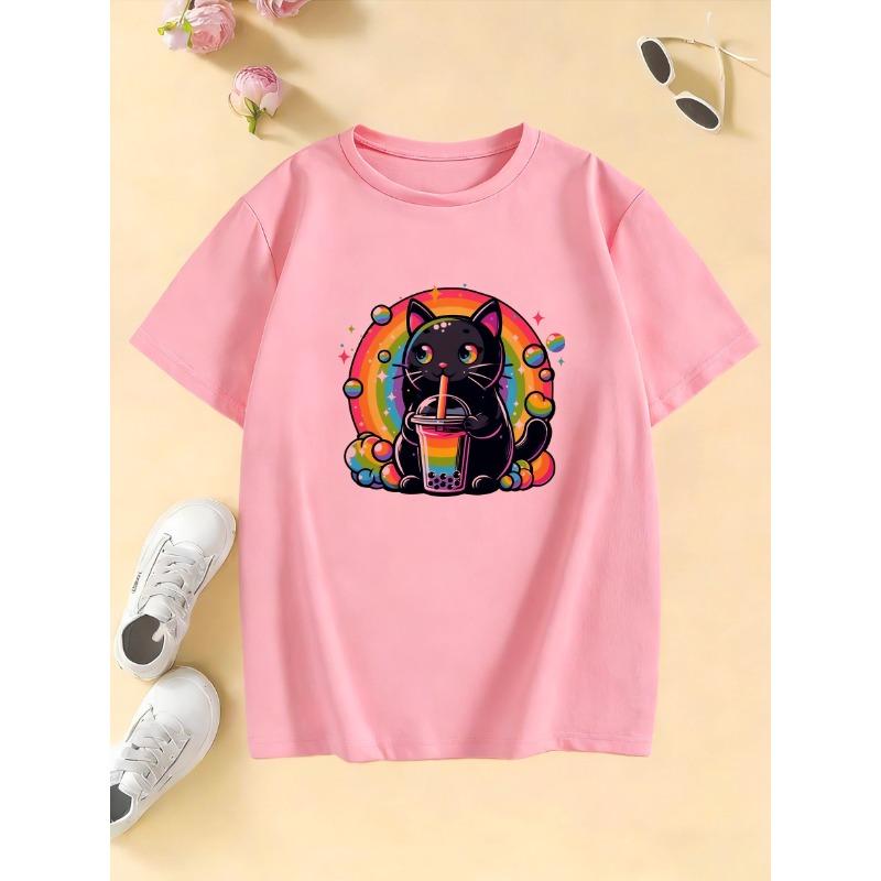 T-shirt Roblox Moda Estiva Top a Manica Corta T-shirt Ragazzi e Ragazze Top Estivi Gioco Streetwear Magliette Bianche per Bambini