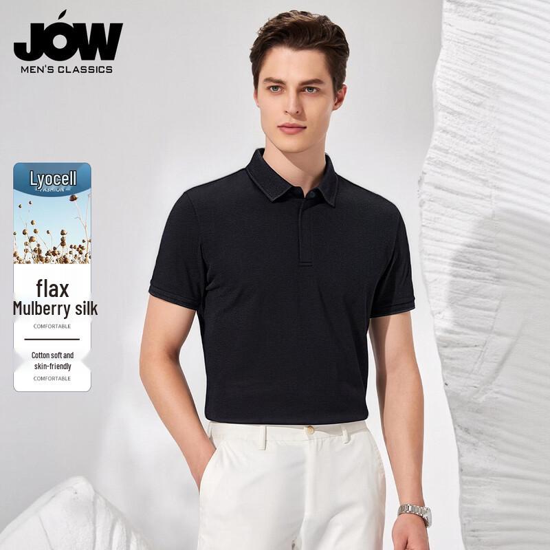 JOW Men's Light Luxury Breathable Polo Shirt