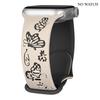 Silicone Strap For Apple Watch Series 11 10 9 8 7 6 5 4 3 For Iwatch Ultra 3/2 49mm 46mm 42mm 45-44-42-41-40-38mm Butterfly Woma
