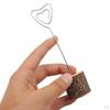 Wooden Card Table Number Stands for Decorations. Pack of 10