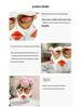 Abstract Red Lips Face Flower Pot: Resin Ornament for Courtyard, Balcony, or Garden Bonsai.
