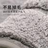 Thick Absorbent Bath Mat Bathroom Door Non-Slip Floor Rug With Edge Binding Square Shape Machine Woven