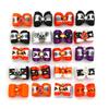 50pcs Halloween Style Dog Bows Pet Supplies Small Dogs Hair Accessories Flowers Style Dog Hair Bows for Girl Boy Dog Accessories