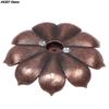 Hot sale 1PC Alloy Incense Burner Stick Holder Plate Buddhism Lotus Censer Bronze Nasturtium Incense Burner 12 Styles