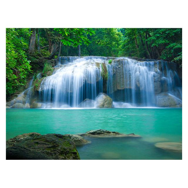 

Алмазная мозаика водопад пейзаж набор стразов алмазная живопись природа лес вышивка крестиком подарок ручной работы Full Square 20X30CM