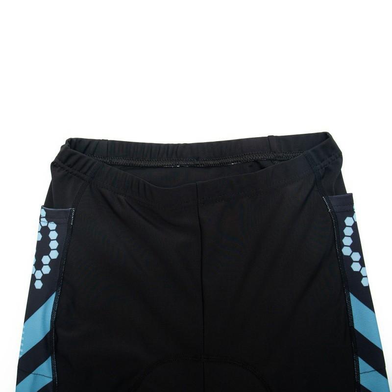 Cycling Pants Mountain Bike Riding Unisex Thick Padded Breathable Quick-Dry Long Leg Shorts