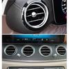 Car Front Dashboard Air Conditioner AC Vent Grille Complete Assembly For Mercedes Benz E Class W213 E200 E260 E300 2015-2023