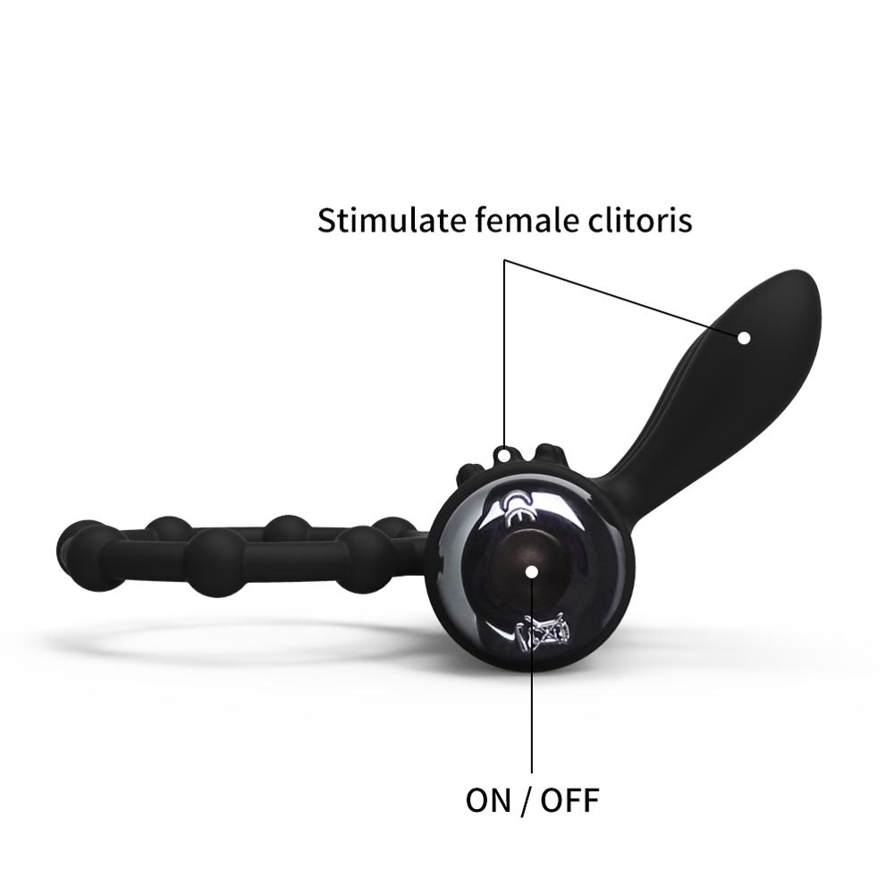 Vibrating Cock Ring Male Penis Ring Delay Lock Ejaculation Clitoris Stimulate Vibrator Sex Toy For Adult Couples Women Sexshop