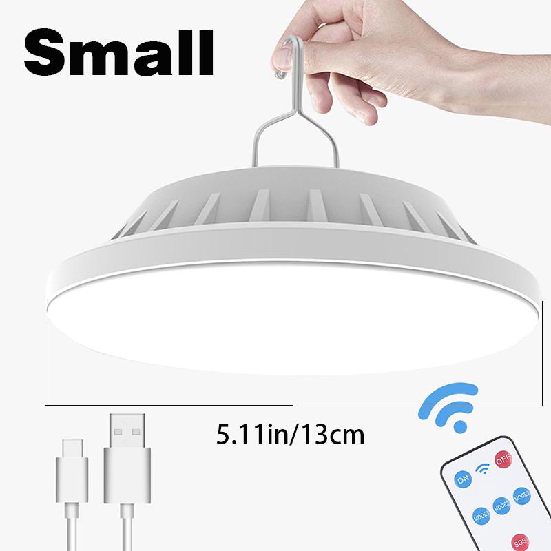 Solar Camping Light,Portable Rechargeable LED Tent Lantern with USB Charging,Remote Control,Power Bank for Outdoor,BBQ,Fishing