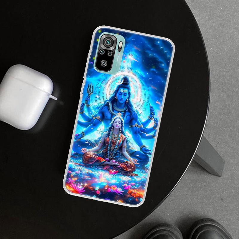 Lord Shiva Hindu God Buddha India Phone Case Cover for Xiaomi Redmi Note 15 14 13 12 11 Pro Plus 14S 12S 11S 11T 11E 10S 10 Cust
