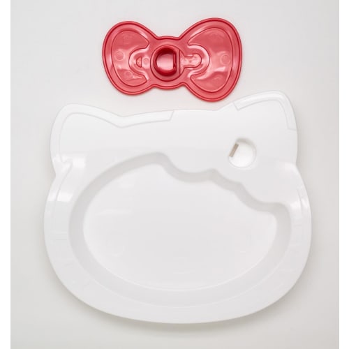 OSK Hello Kitty Plate KP-18F White [KP-18F]