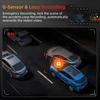 4 Channel Dash Cam Mini Driving Recorder 1080P Video Recorder with Night Vision Parking Surveillance Car DVR Camera