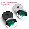 DJHQL1 4PCS 60MM Four-leaf Clover Emblem Car Wheel Center Hub Cap Rims Cover Hubcaps Sticker For BMW HONDA FORD TESLA SUBARU