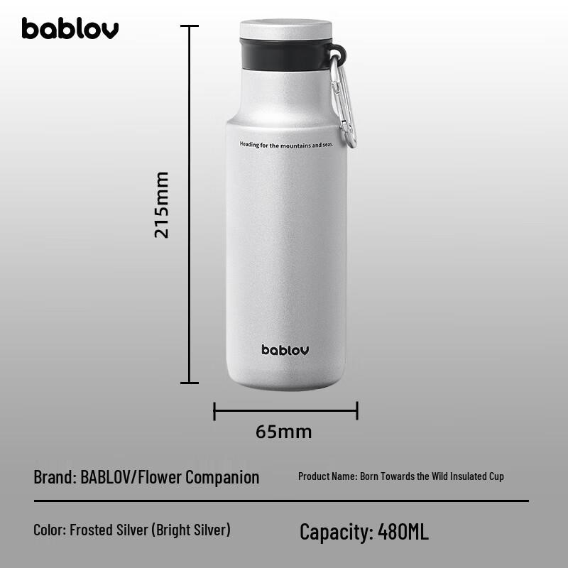 BabloV 316 Stainless Steel Insulated Sports Bottle