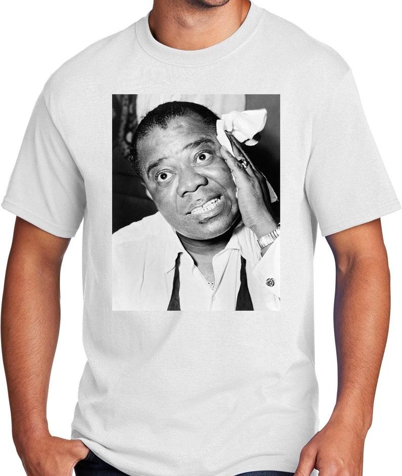 

Big and Tall Louis Armstrong Photo unisex T-Shirt XL