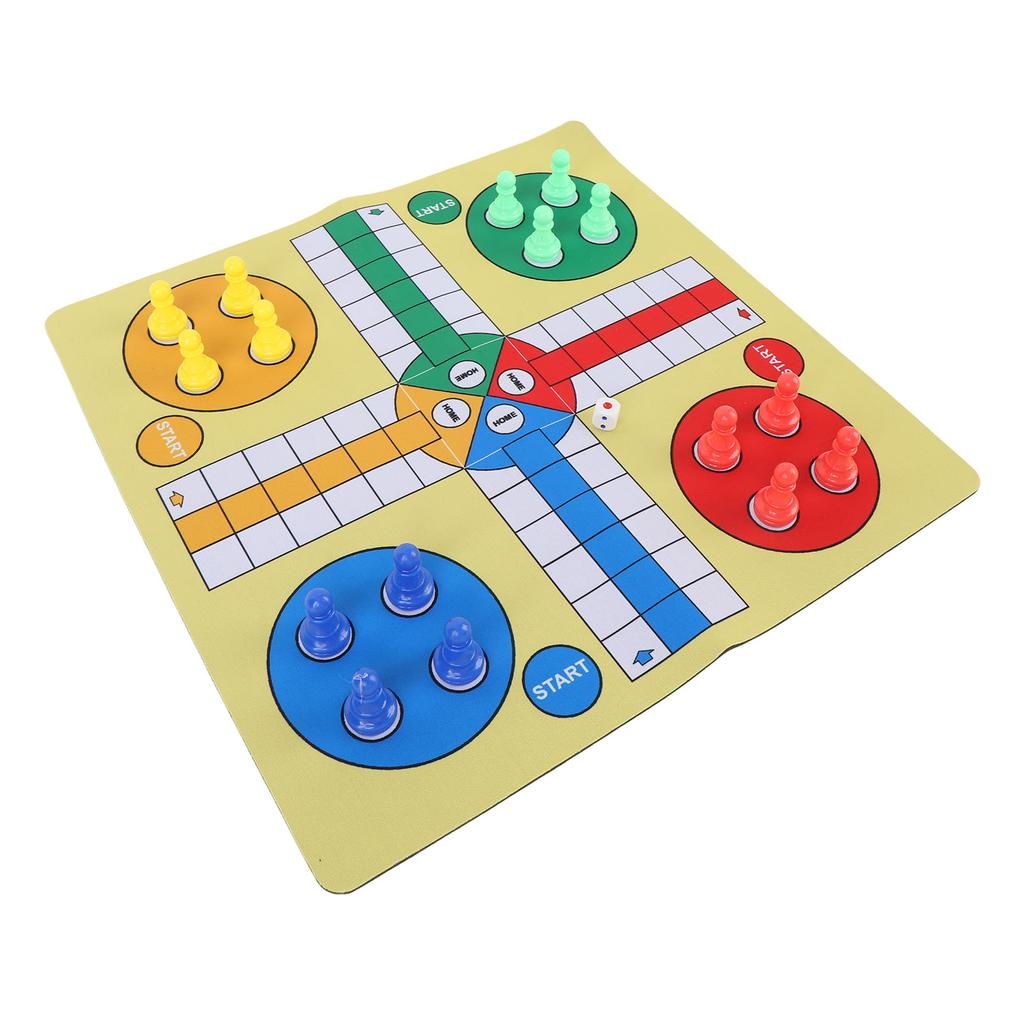 Foldable Flying Chess Board Game 35cm Portable Increase Friendship Classic Strategy Game Set for