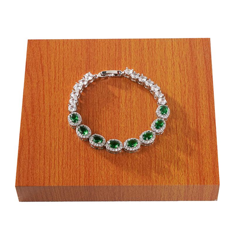 2025 Exquisites Nischen Zirkon Kristall Armband - Süß, Funkelnd und Luxuriös