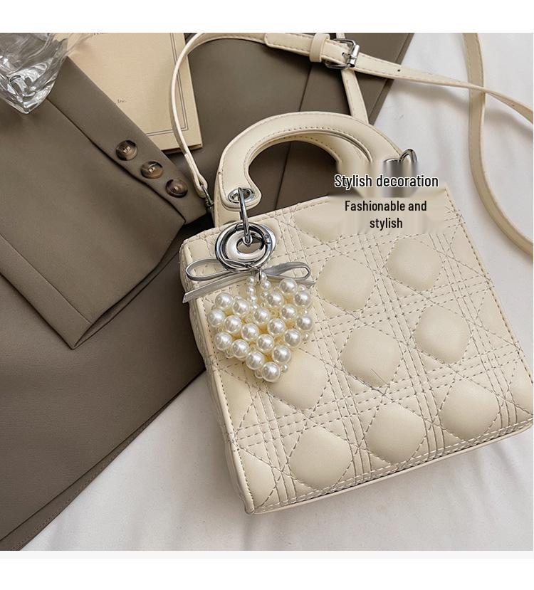 Niche Design 2025 Trendy Fashion Casual Handbag - Stylish Shoulder & Crossbody Small Square Bag