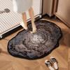 Bathroom Door Absorbent Mat Quick Drying Mat Dirt Resistant and Non Slip Bathroom Mat