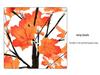 Best-Selling LED Maple Leaf Tree Light: Thanksgiving Table and Room Decor
