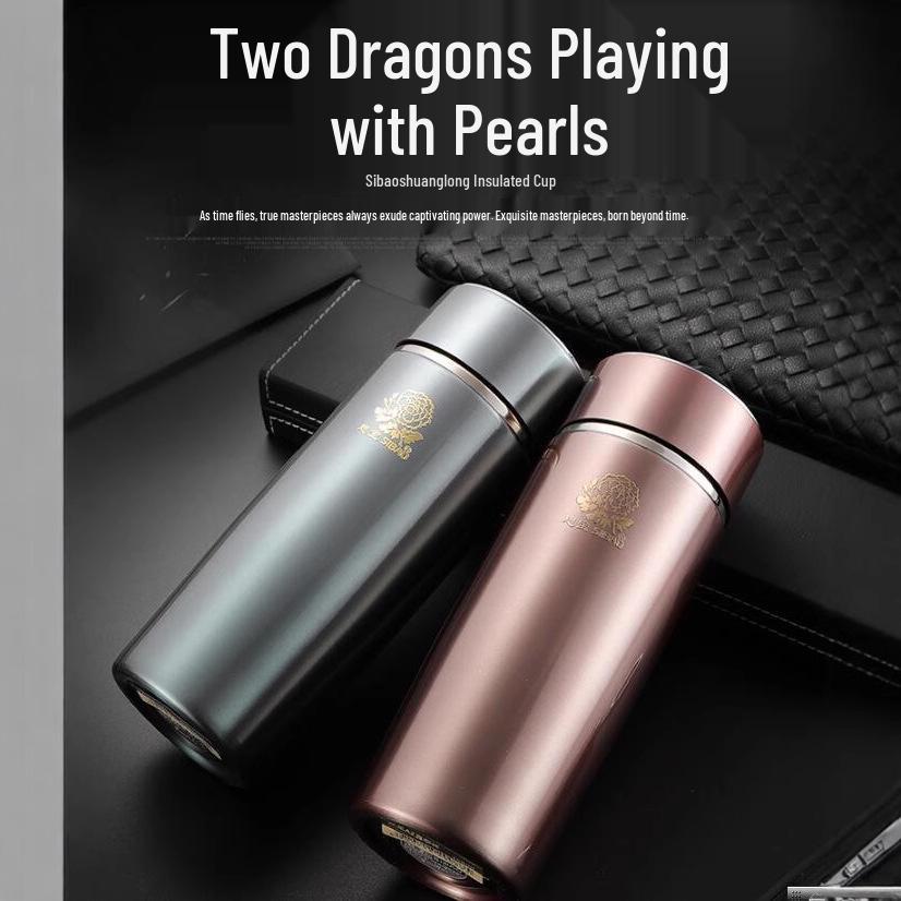 

Термокружка Sibaoshuanglong A1-A3: Портативная, Двухслойная Кружка для Чая и Воды для Мужчин и Женщин, Милый Подарок 240ml