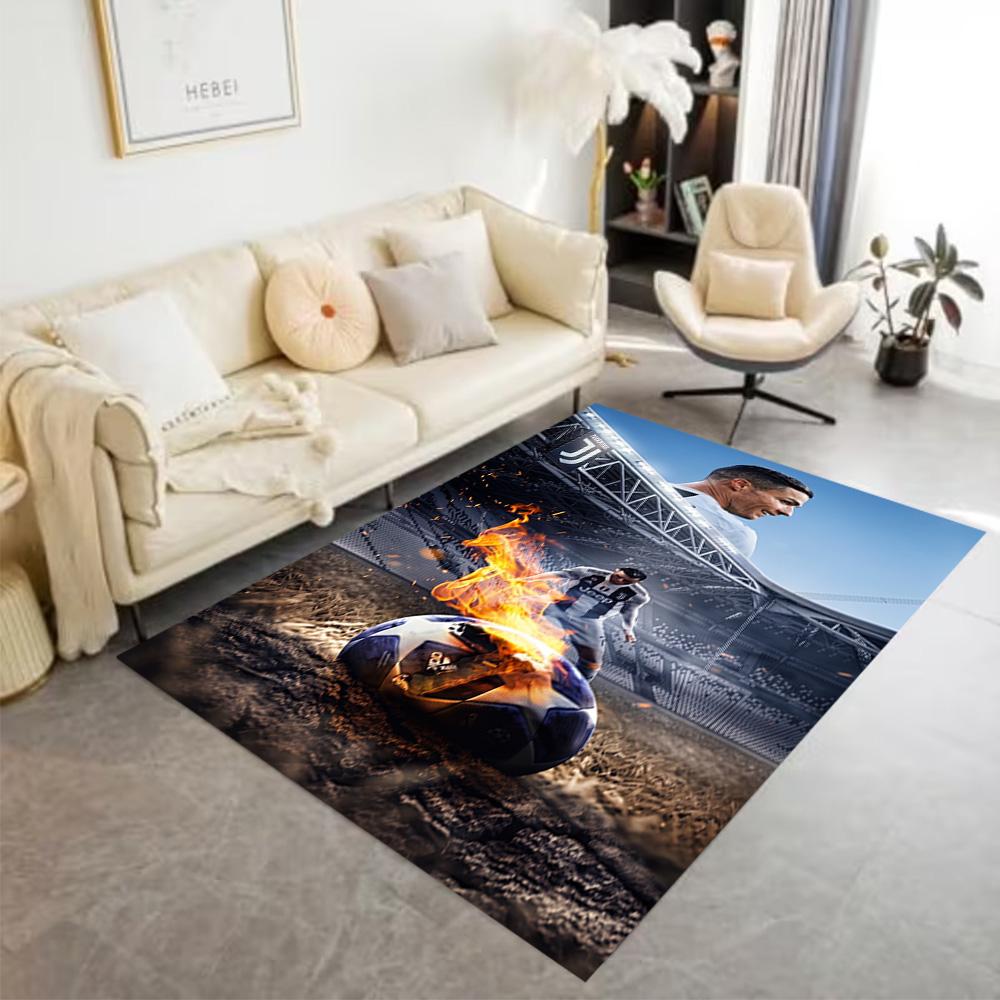 Cristiano Ronaldo Celebration Carpet Suitable for Kitchen Living Rooms Entryway Dining Room Antislip Carpet Office home decor