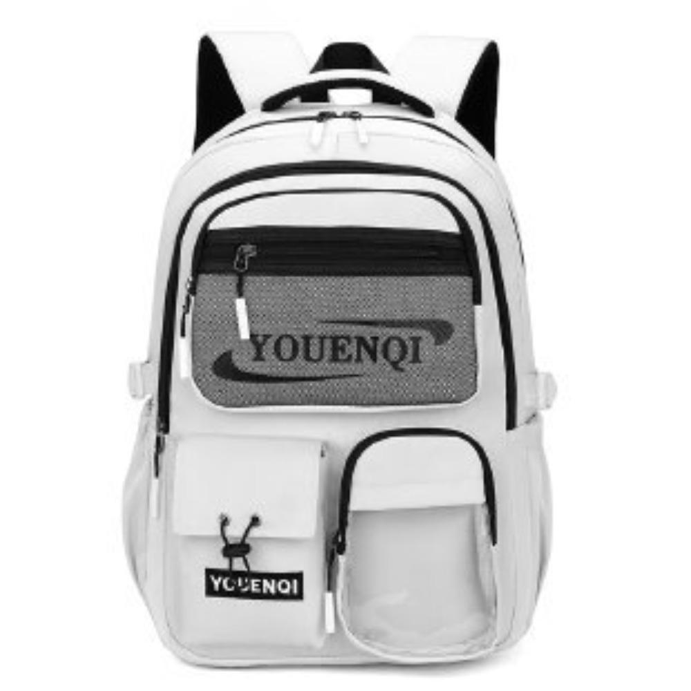 New schoolbag lightweight large capacity female junior high school students fashion trend backpack computer bag boys