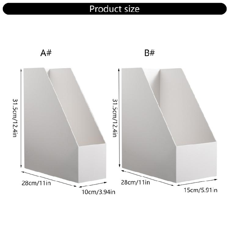 Space Saving Plastic Bookends Organizers Set Adjustable Compartments For Books Stationery Office Use