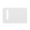 FLEOR 1Ply White Guitar Back Plate Backplate Tremolo Cavity Cover with Screws for FD ST Guitar