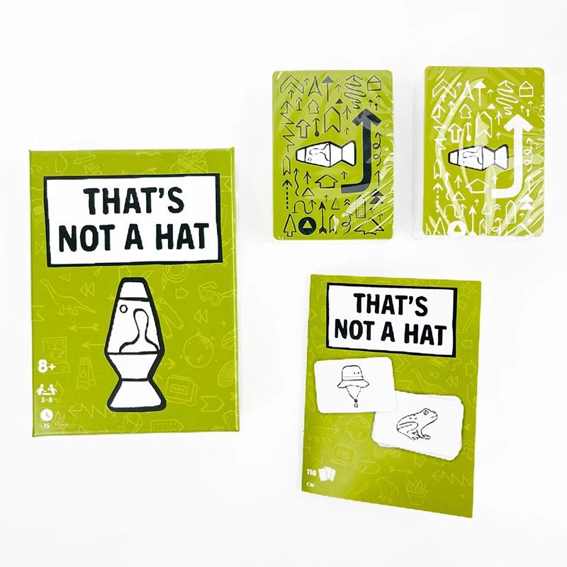 Unico That’s Not a Hat Gioco da Tavolo di Carte Inglese Giochi da Tavolo per 3-8 Giocatori