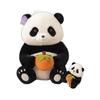 Chengdu Cute Panda Plush Toy Soft Short Fur Stuffed Animal For Play Children