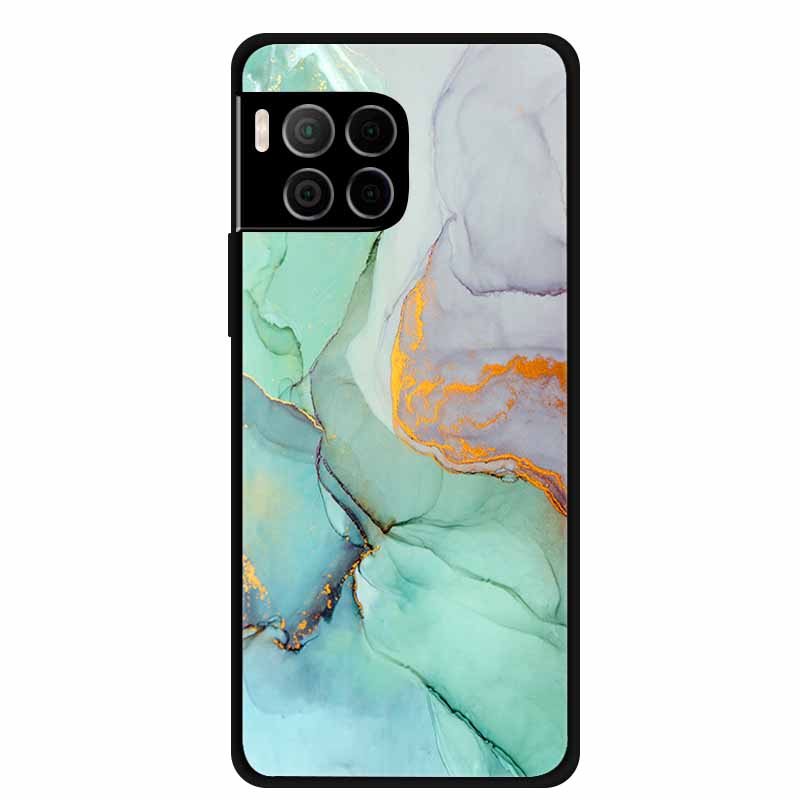 For T-Mobile REVVL 7 Pro Case Revvl7 Pro Luxury Soft Silicone Phone Case for T Phone 2 Pro 5G Gradient Color Marble Funda Bumper