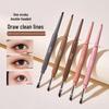 Double-Ended Waterproof Eyeliner Pencil: Smooth, Long-Lasting, Smudge-Proof, Easy for Beginners.