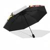 1pc Hello Kitty Automatic Opening Umbrella - Portable Folding Design with 8-Bone Iron Frame, Perfect for Festivals, Travel, Daily Use, and Gifts.D105