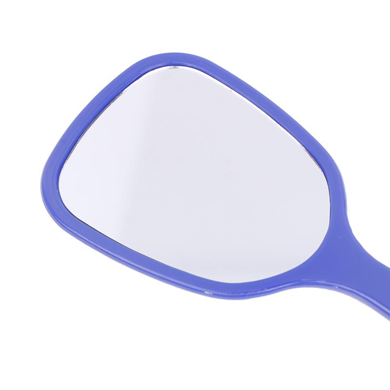 Handheld Makeup Mirror High-Definition Vanity Mirror With Handle Hand Mirror Spa Salon Makeup Vanity