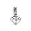Pandora Mother And Daughter Hearts With Pink Enamel And Clear Cubic Zirconia P-792072EN40 For Women