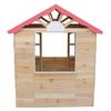 Maisonnette enfant - GINGER HOME - Bois naturel - Porte et fenêtres - Pour extérieur