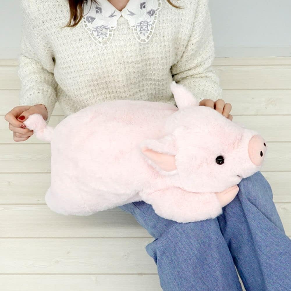 San Arrow Cushy Pig Plush Toy K8184 Soft and Cute Design for Kids