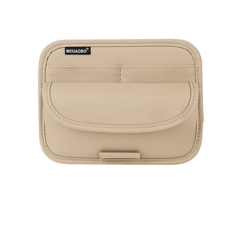 Car Sunshade Glasses Bag Auto Sun Visor Card Organizer Wear-resistant Sunglasses Storage Bag Accessories