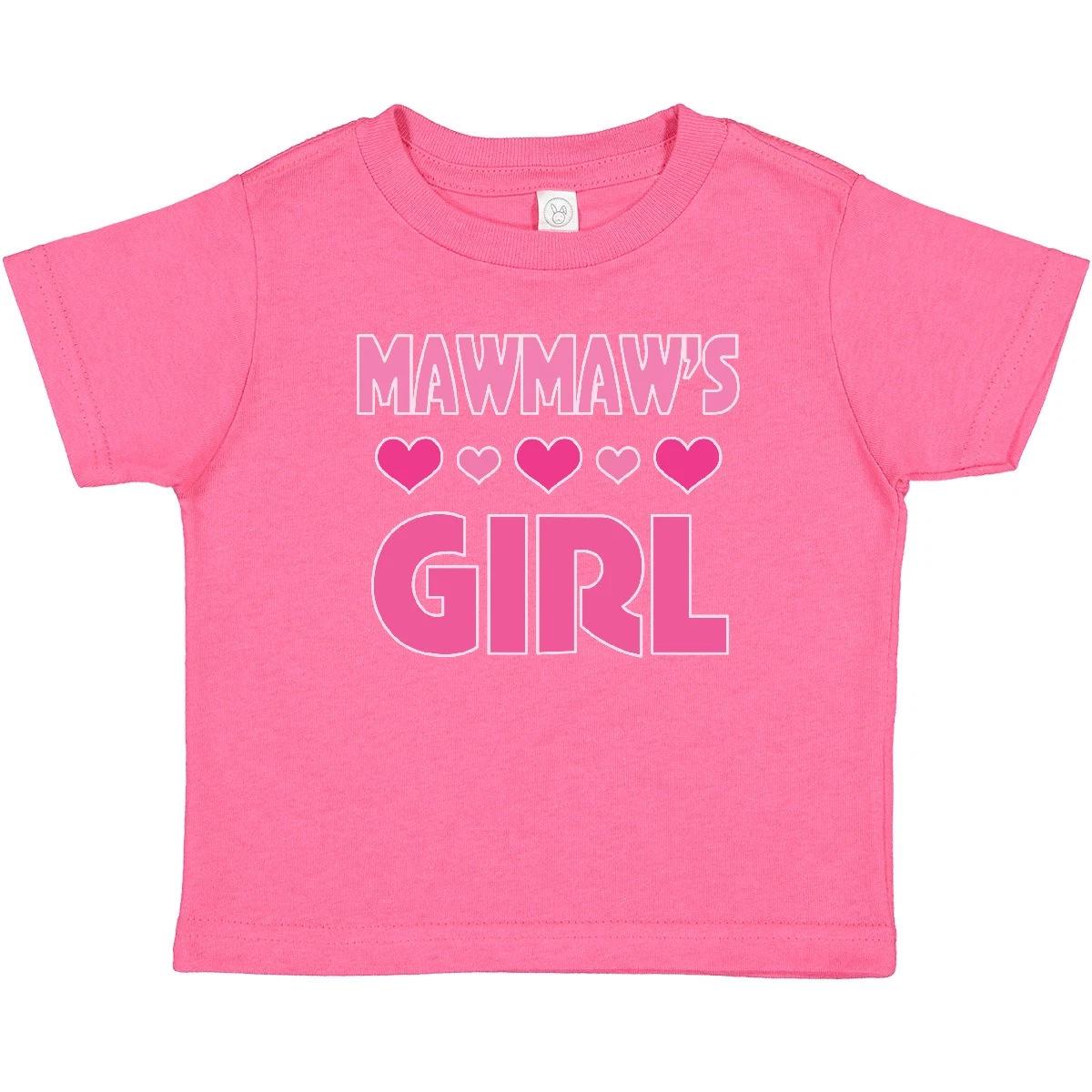 Inktastic Mawmaw Girl Grandchild From Grandma Baby T-Shirt Grandkids Grandbaby 120