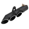 Motorcycle Threeoutlet Exhaust Tail Pipe Tailpipe Tip   for YZFR6