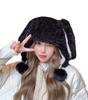 ZHONGJUE Knit Thick and Warm for Fall and with Cute and Fluffy Knit Hat for and Cold Weather Fashionable and a Great Gift Women's Hat, Winter,