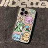 Applicable To Apple 11 Mobile Phone Case iPhone11promax11 New Transparent Domestic Cartoon Small Animal Flower