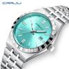 Herren-Edelstahl-Quarz-Armbanduhr 42 mm Großes Zifferblatt Business-Armbanduhr mit Leuchtzeigern Datum Wasserdicht