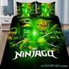 Duvet Cover Cartoon Game Pillowcase Bedding Set Boy Girl Bedroom Decoration Boys-N-ninjagos-Gift Single Double Large Size