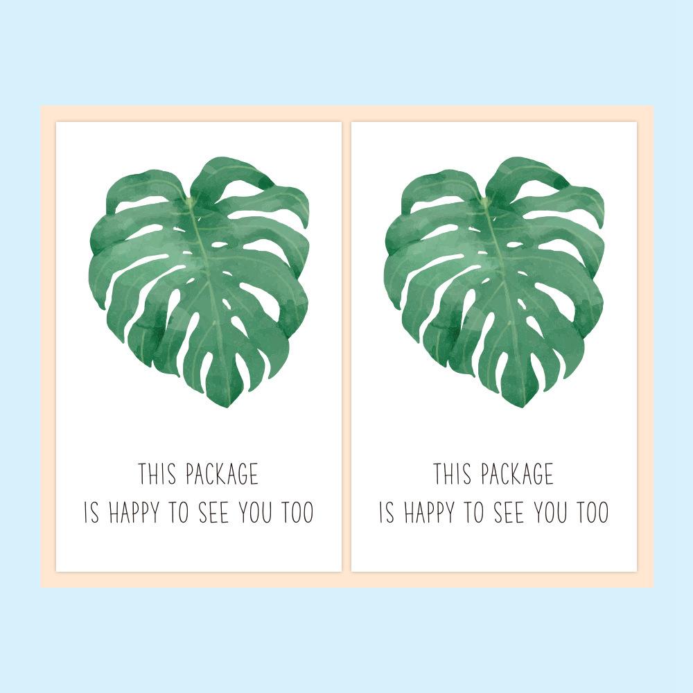 Bottle Custom Label Sticker Flowers Leaves Halloween X017