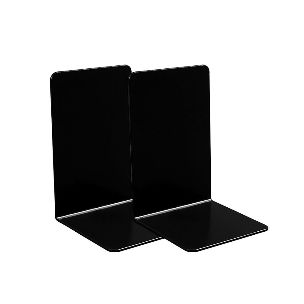 2 Stück Praktische L-förmige Buchstützen Verdickte Geräumigkeit Buchblende Schreibtischorganizer Zuhause Schule