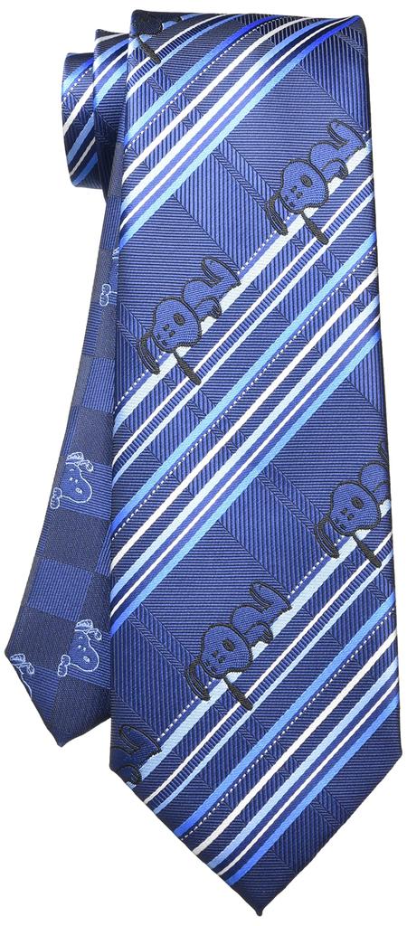 Peanuts Snoopy Tie PND48161 Navy Blue SNOOPY Business Brand Tie Gift