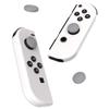 eXtremeRate PlayVital Cute Switch Thumb Grip Joystick Caps for Switch and Silicone Analog Covers for Regular Gray Caps, Switch, Lite, OLED, Joy-Con